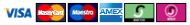 Payment by Paypal, debit card, or credit card